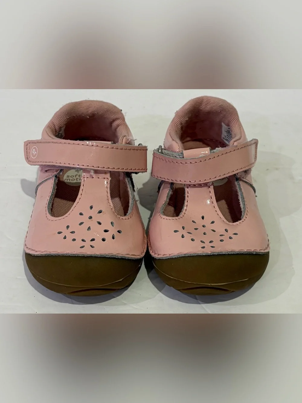 Stride Rite Toddler Pink Patent Mary Jane Shoes 5 1/2